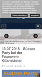 Mobile Screenshot of feuerwehr-schoeneck.de